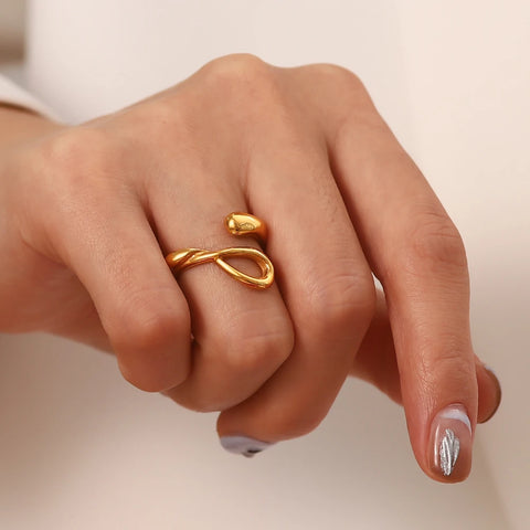 Plated Tie Ring