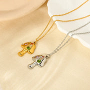 Enchanting Forest 18k Gold Necklace