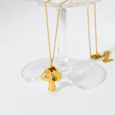 Enchanting Forest 18k Gold Necklace