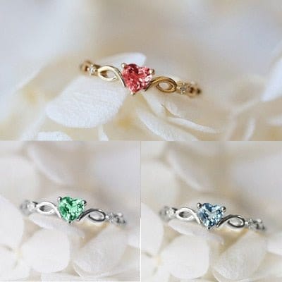 Criberg Huitan Simple Heart Ring