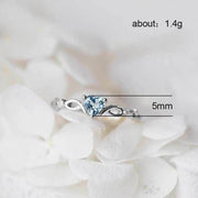 Criberg Huitan Simple Heart Ring