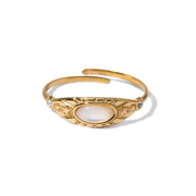 Etoile Brillante Gold Star Ring"