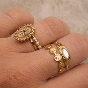 Etoile Brillante Gold Star Ring"